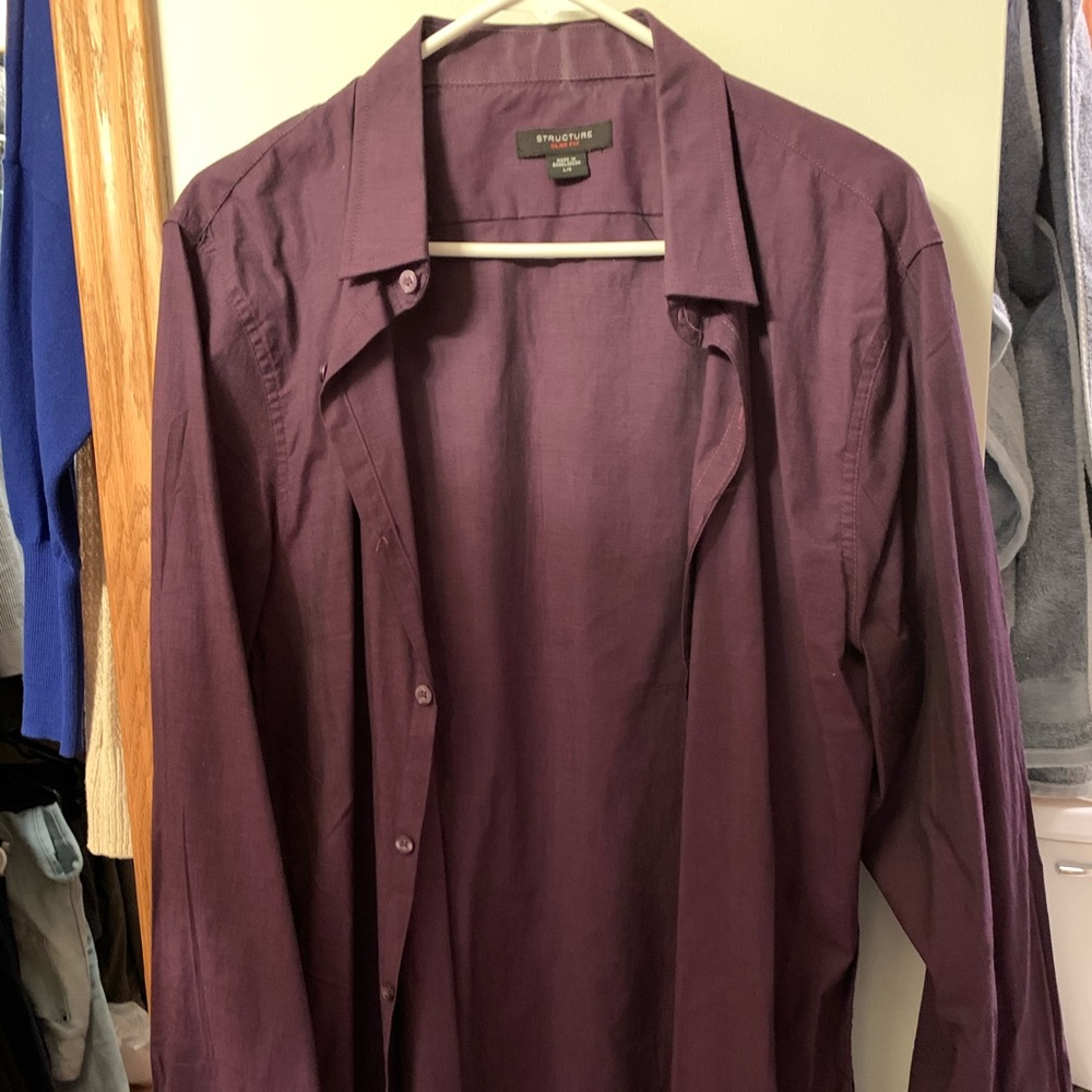 Structure dress shirt size large